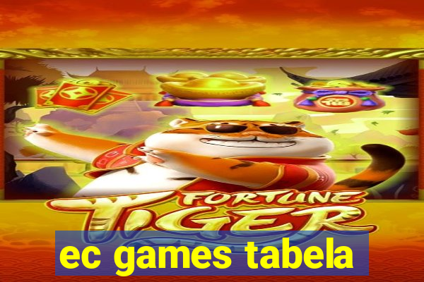 ec games tabela